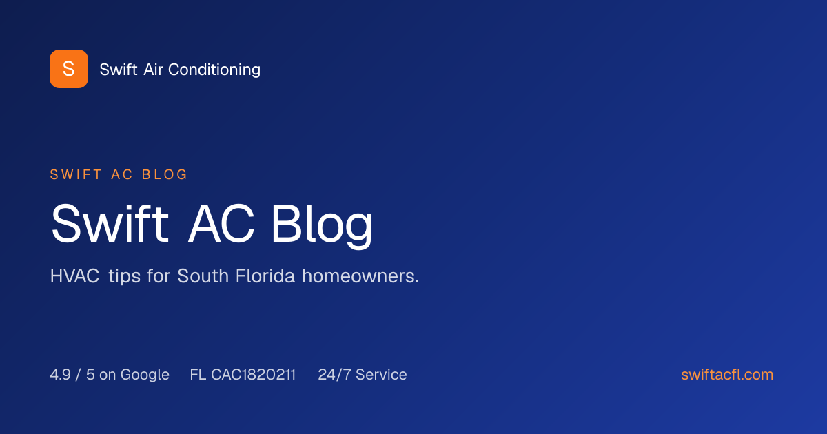 Florida AC Regulations: What You Need to Know | Swift Air Conditioning
